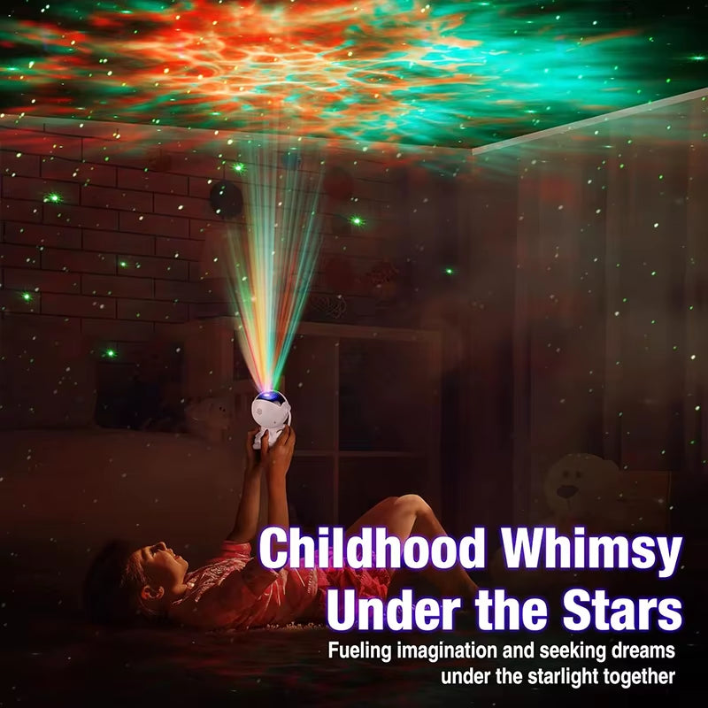 Astronaut Galaxy Projector Star Projectors Night Light Space Buddy with Nebula and Remote Control for Bedroom Best Gifts